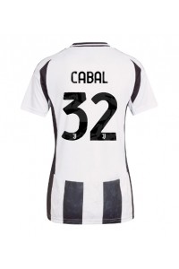 Fotbalové Dres Juventus Juan Cabal #32 Dámské Domácí Oblečení 2024-25 Krátký Rukáv